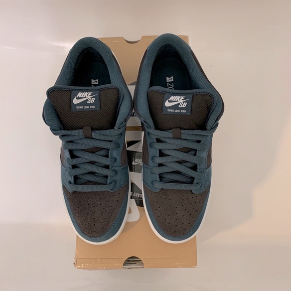 Nike SB Dunk Low Slate Blue Sz 9 DS RARE 🔥🔥🔥 - Picture 3 of 6